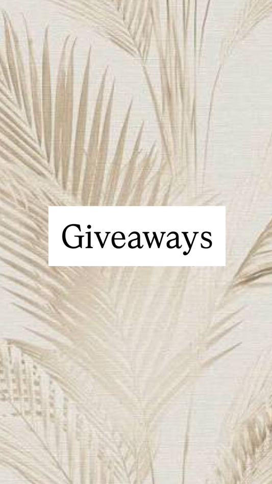 Giveaway